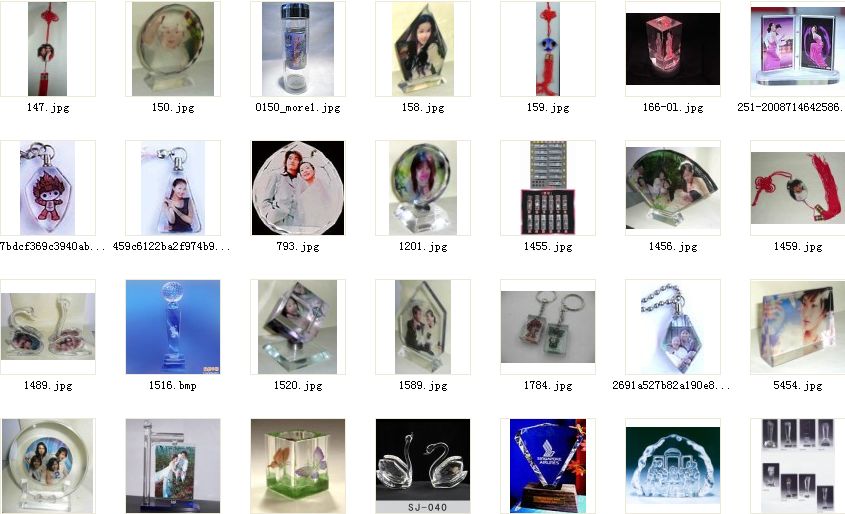 水晶礼品，水晶白胚,水晶影像制作,水晶影像技术